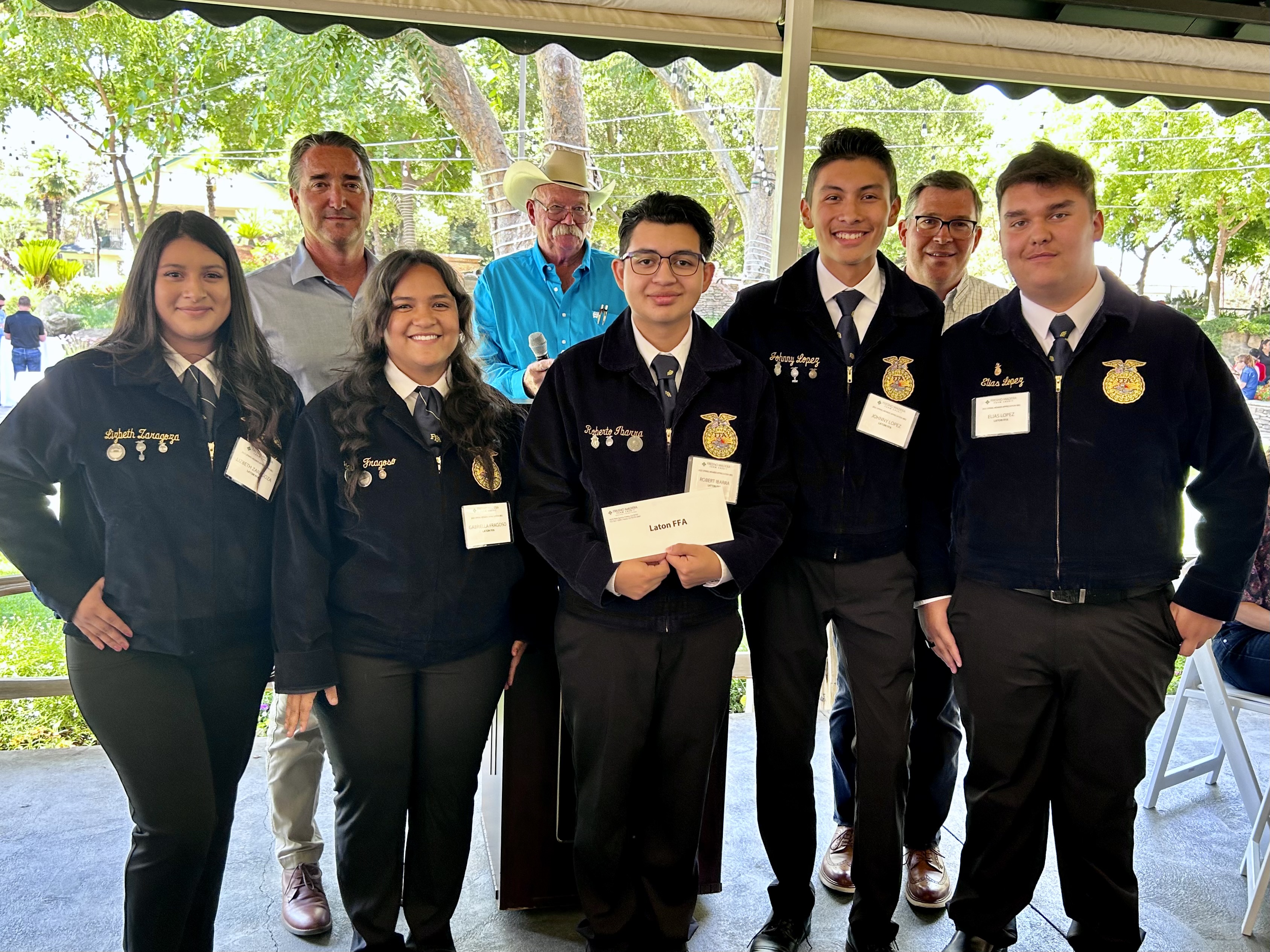 Fresno Madera Farm Credit Ag Youth Grant presented at Member Event